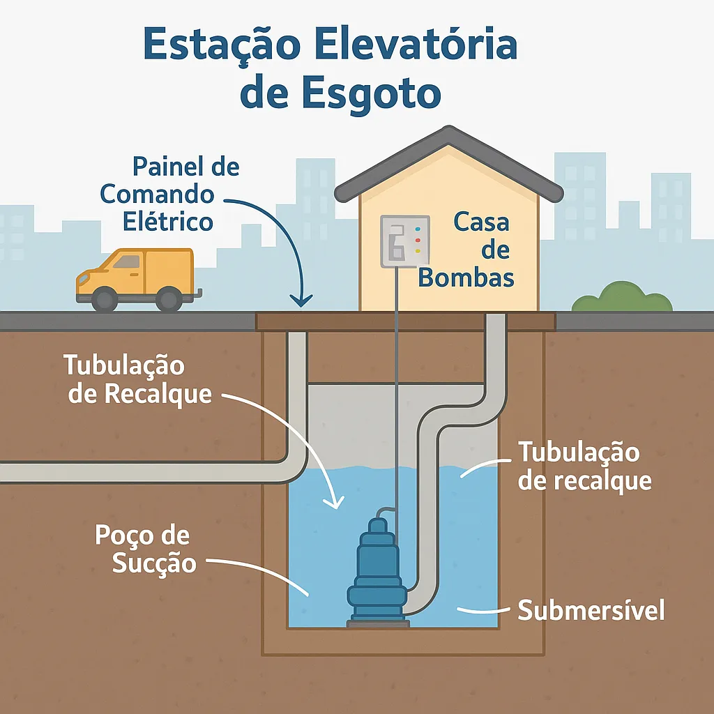 Estação Elevatória de Esgoto